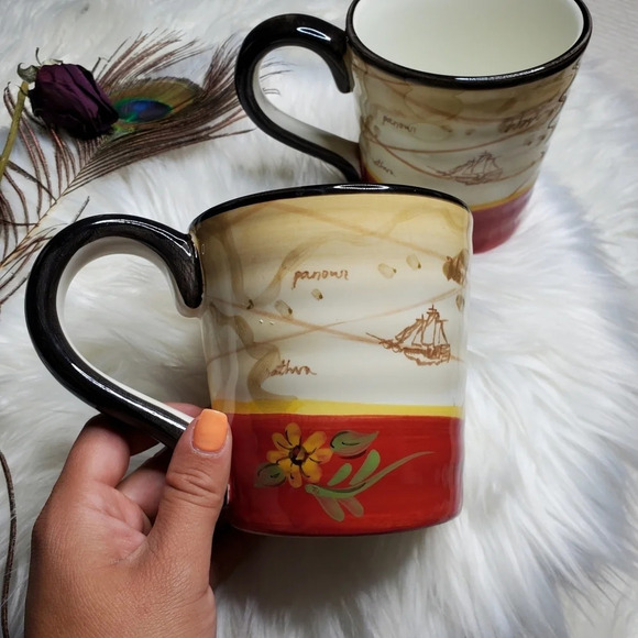 Elephant Map Mugs - Picture 2 of 4